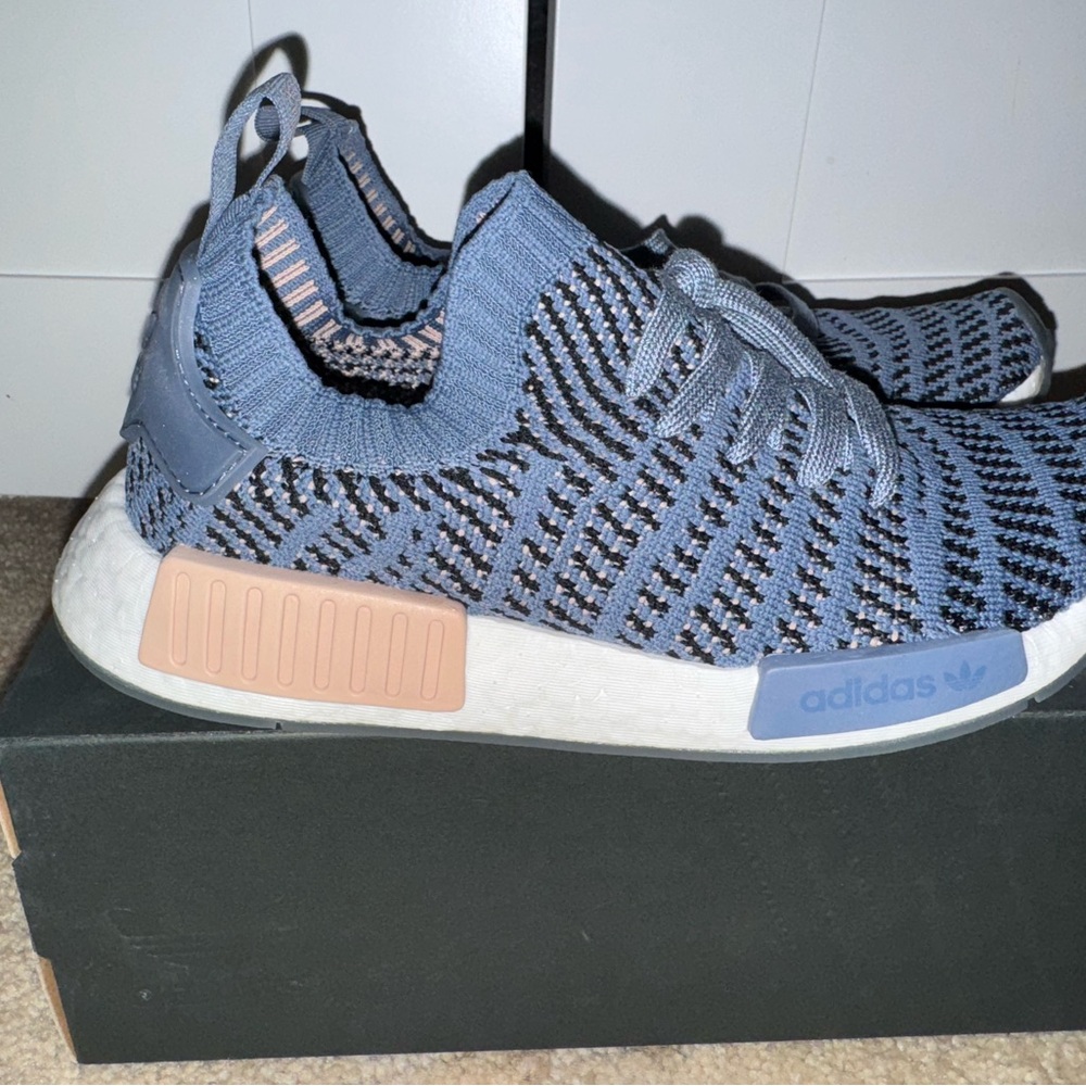 Adidas NMD R1 Primeknit in Blue and Black